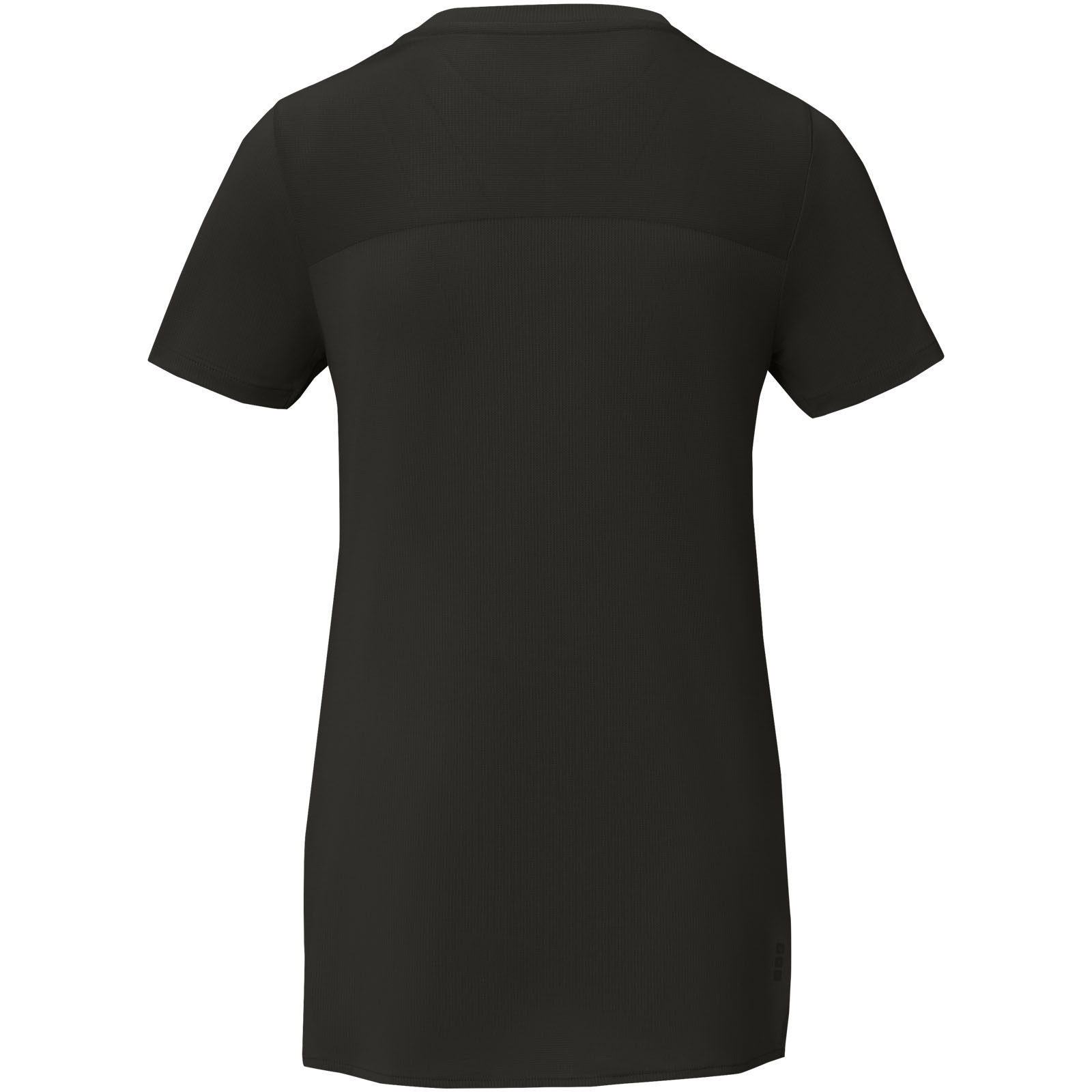 Borax 160 g/m² Cool Fit T-Shirt aus recyceltem GRS Material für Damen schwarz