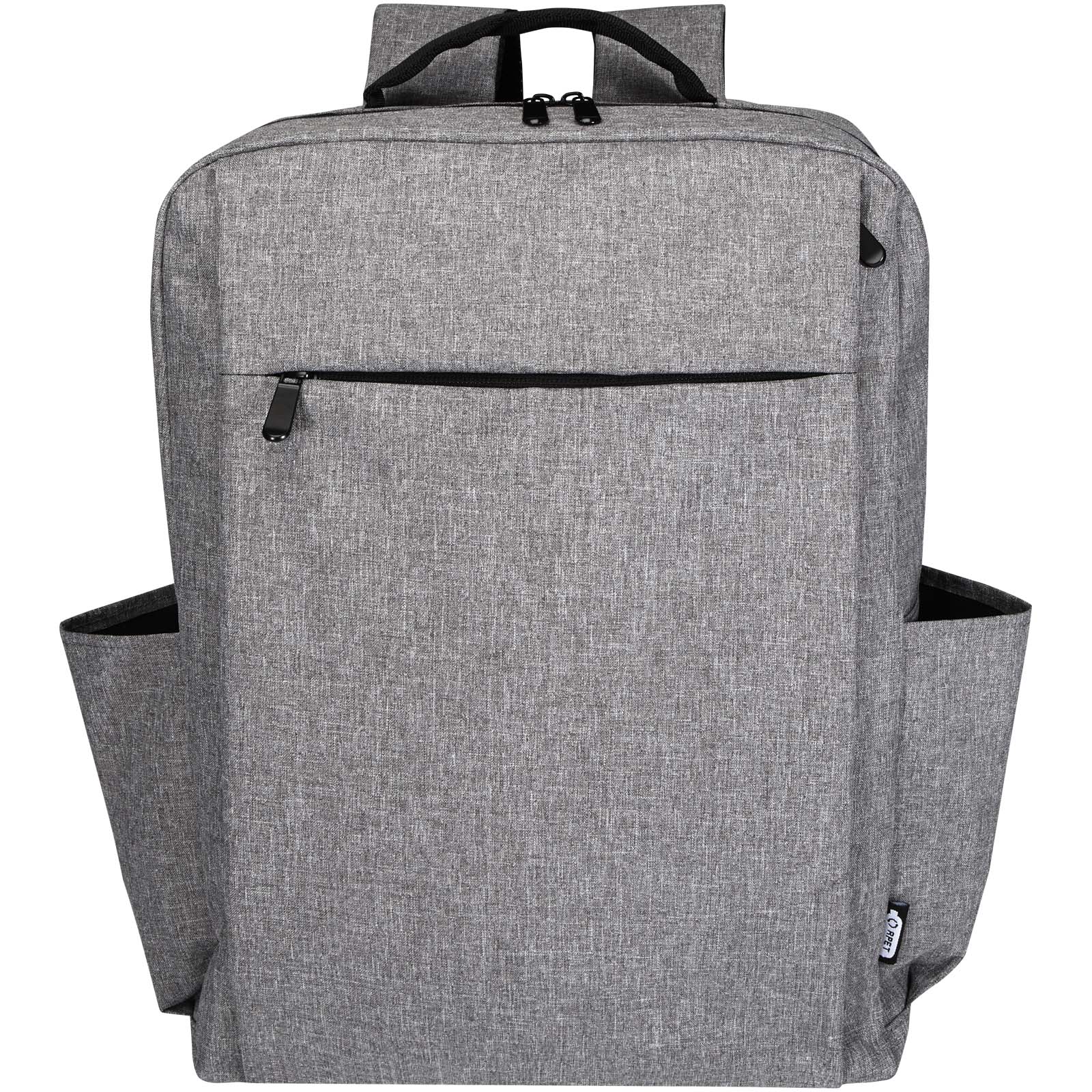 Libra 15" Laptop-Rucksack aus recyceltem GRS-Material 15 L heather grau