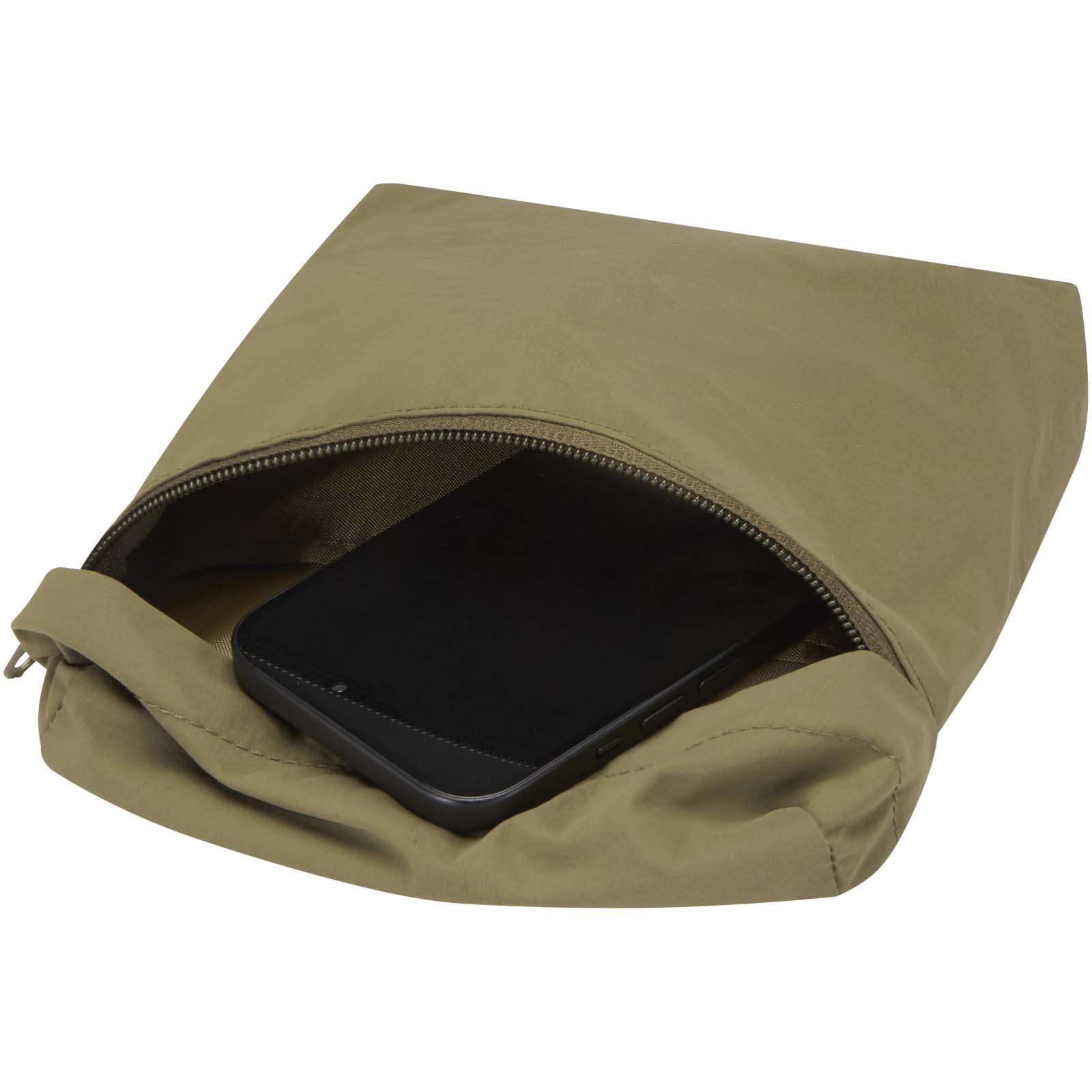 Arca GRS Umhängetasche aus recyceltem Nylon waldgrün