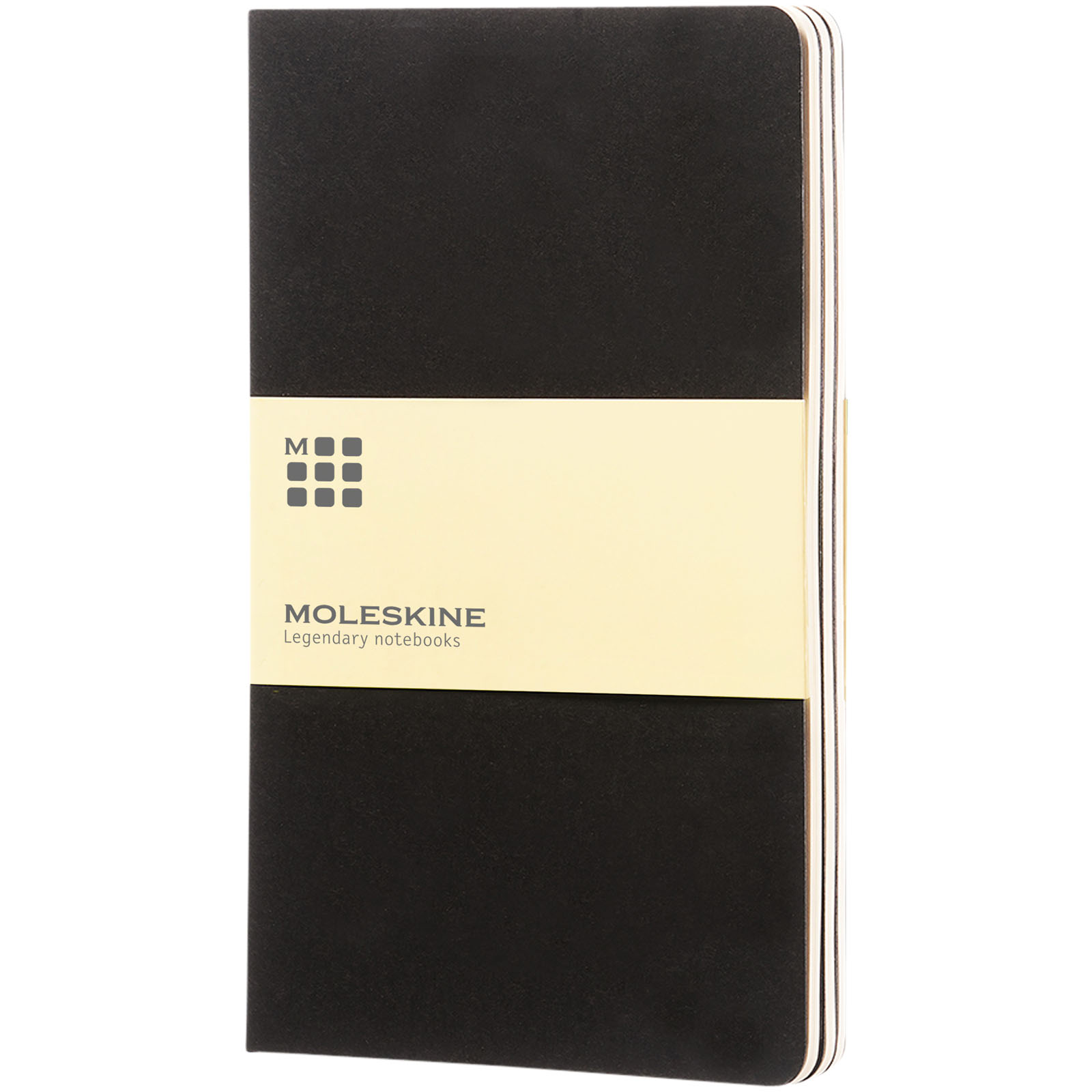 Moleskine Cahier Journal L – blanko schwarz