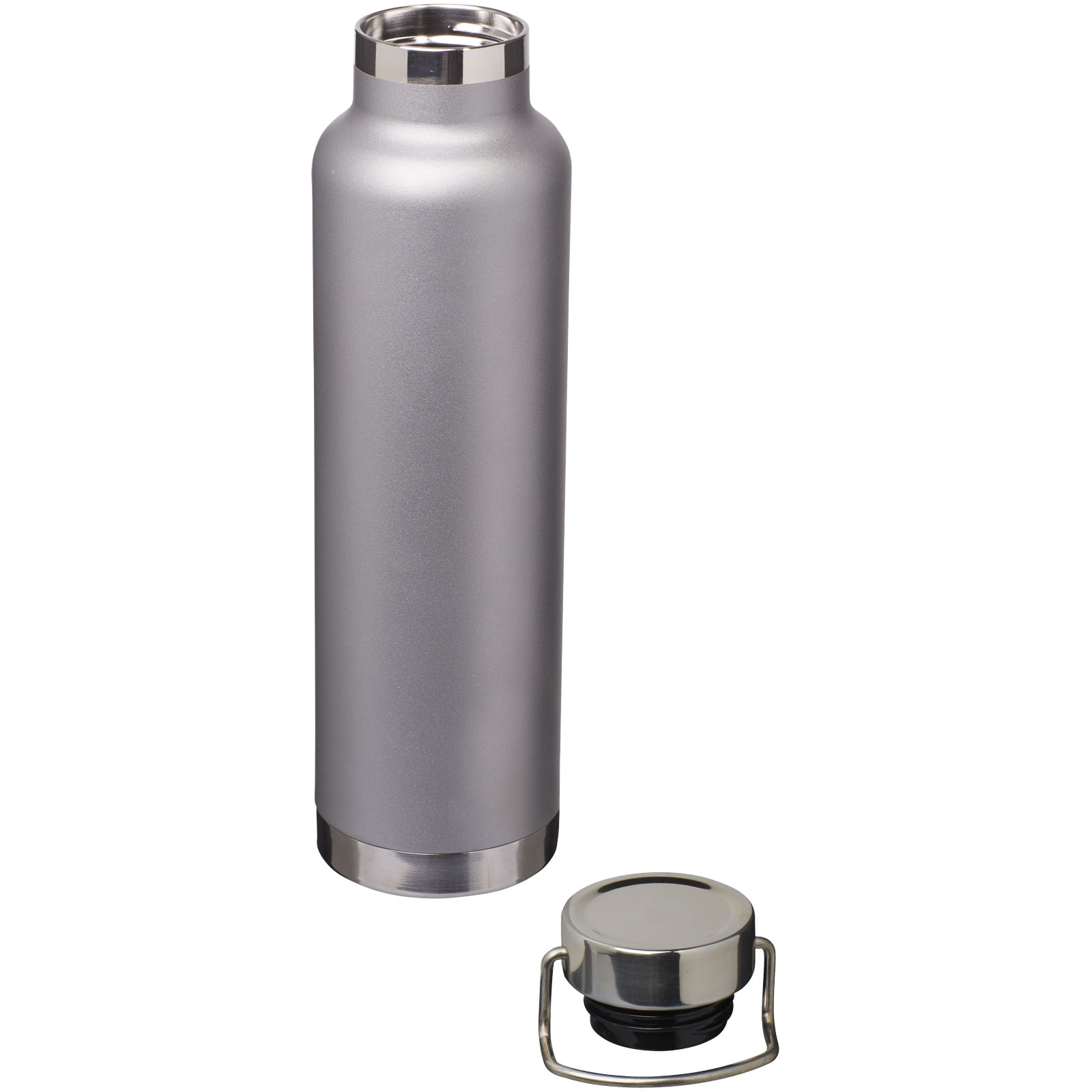 Thor 650 ml Kupfer-Vakuum Isoliersportflasche grau