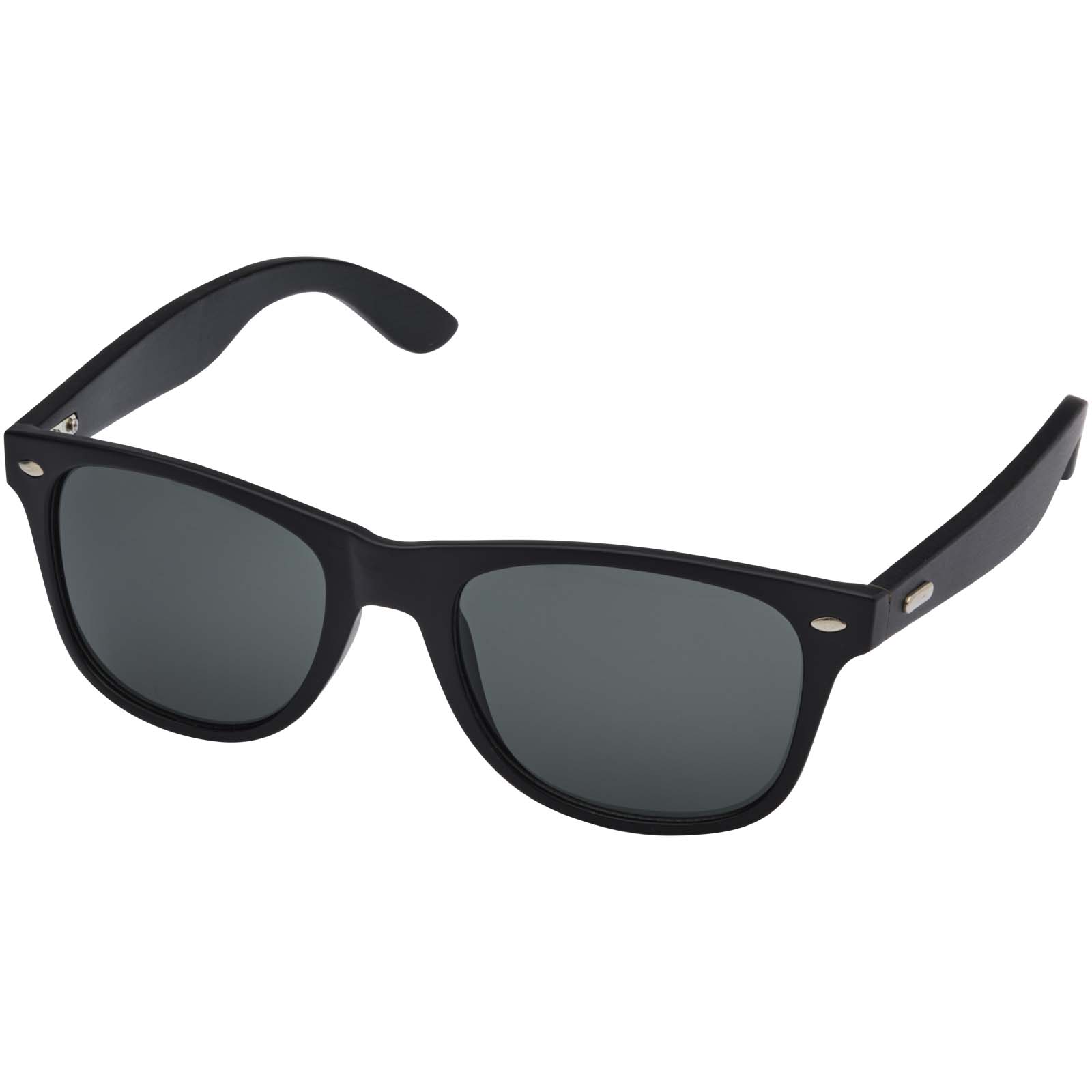 Arlo Bambus Sonnenbrille mit schwarzer Beschichtung schwarz