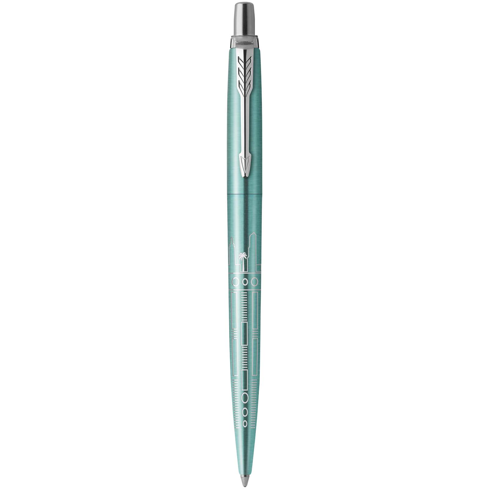 Parker Jotter SE Global Icons Kugelschreiber (blaue Mine) türkis