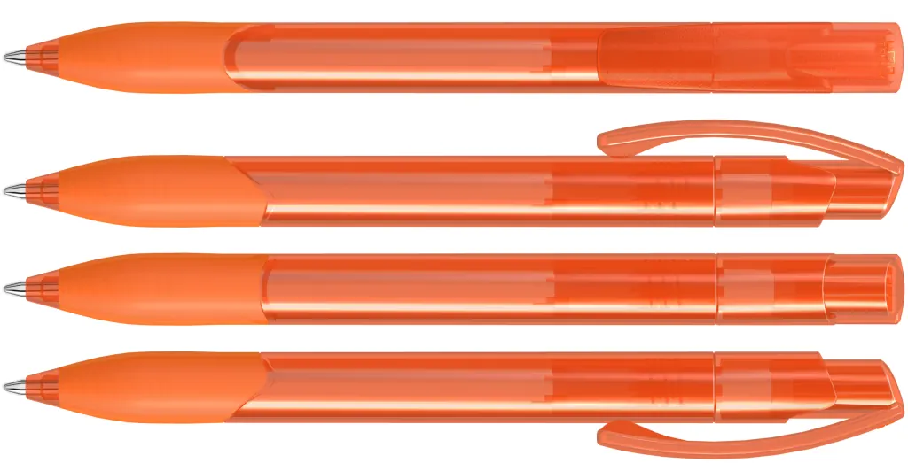 OMEGA grip transparent Druckkugelschreiber
