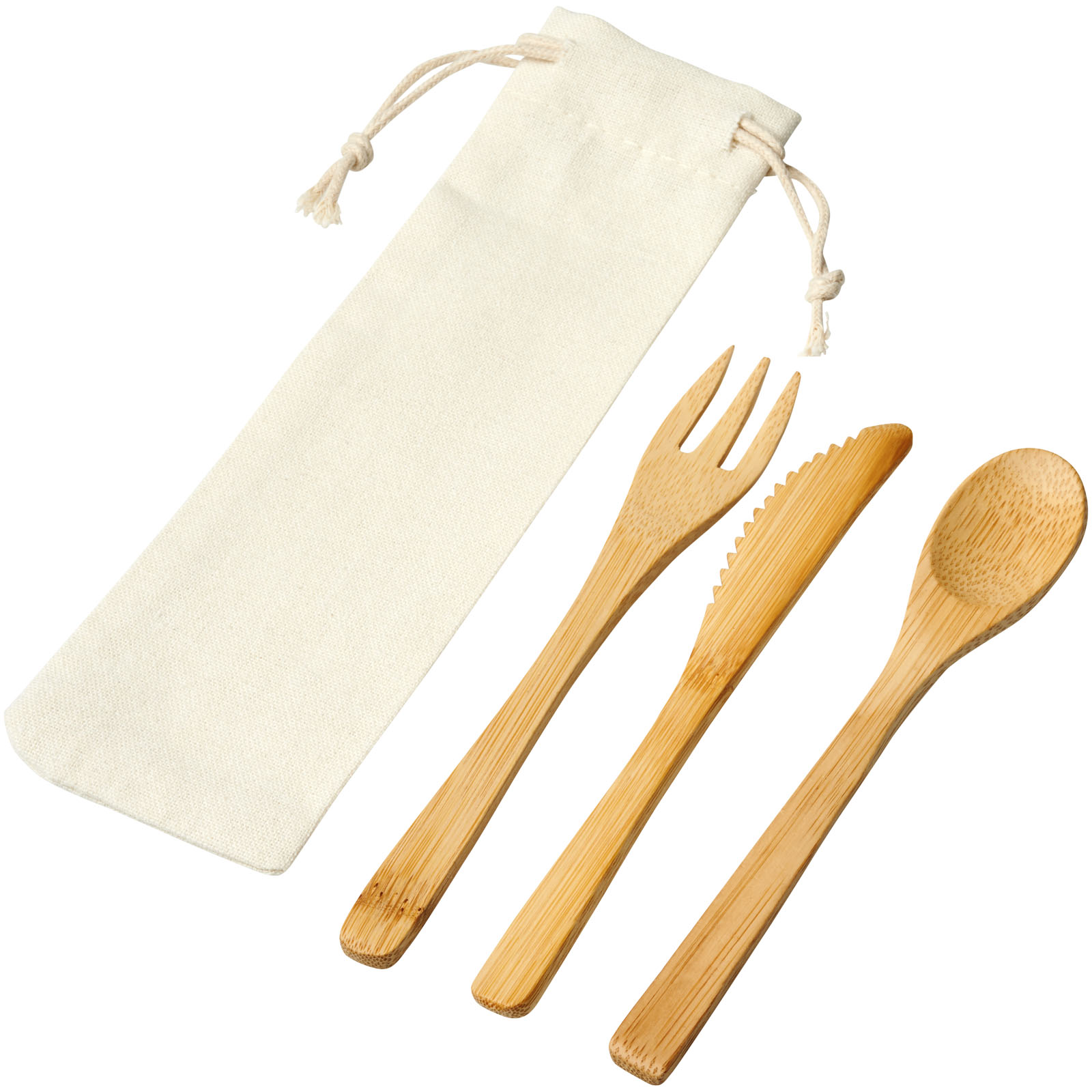 Celuk Bambus-Besteckset natur