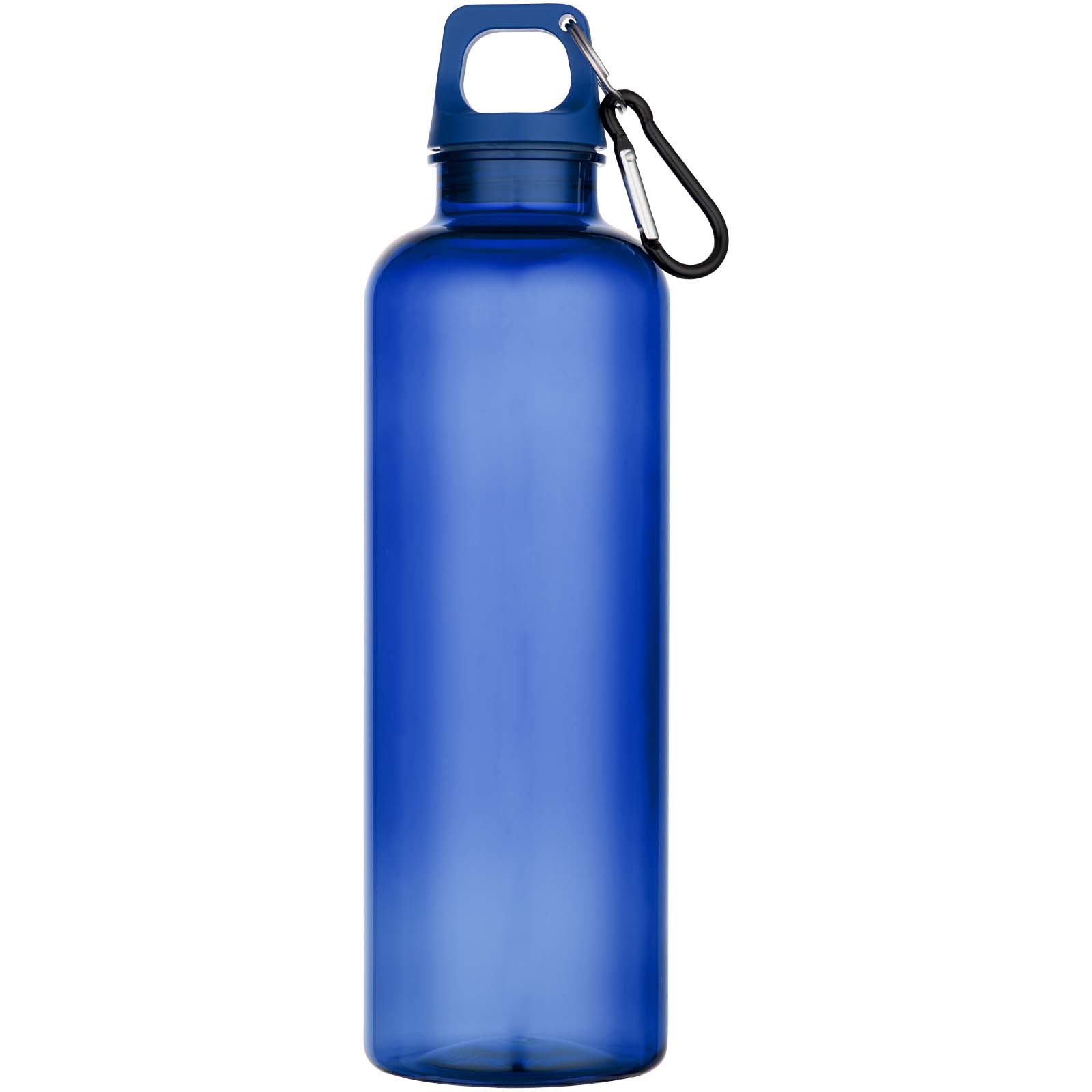 Oregon 750 ml RCS-zertifizierte Trinkflasche aus recyceltem Kunststoff mit Karabinerhaken royalblau