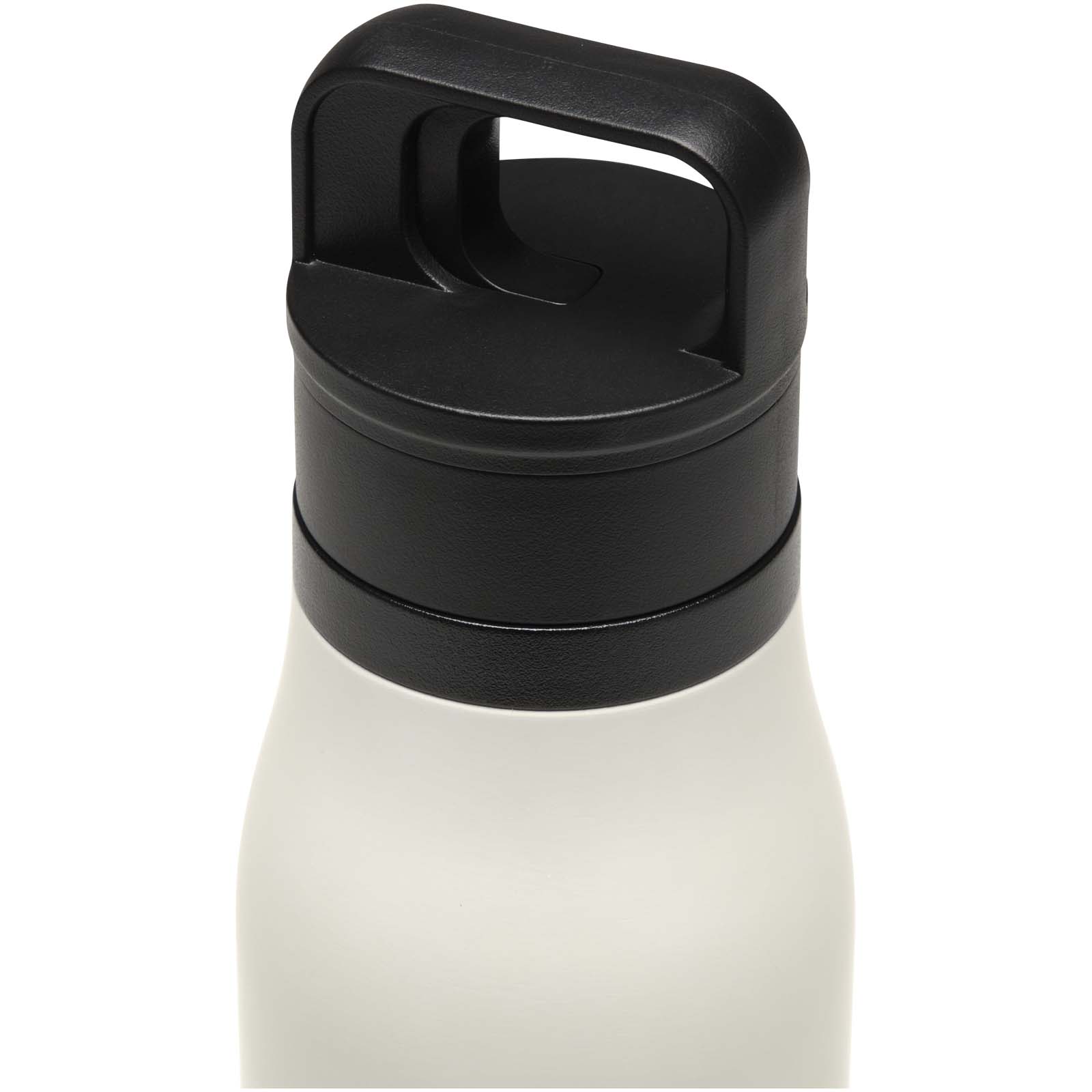 SMART 500 ml RCS doppelwandiger vakuumisolierter One-Touch Becher aus recyceltem Edelstahl weiss