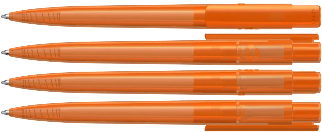 RECYCLED PET PEN PRO transparent Druckkugelschreiber