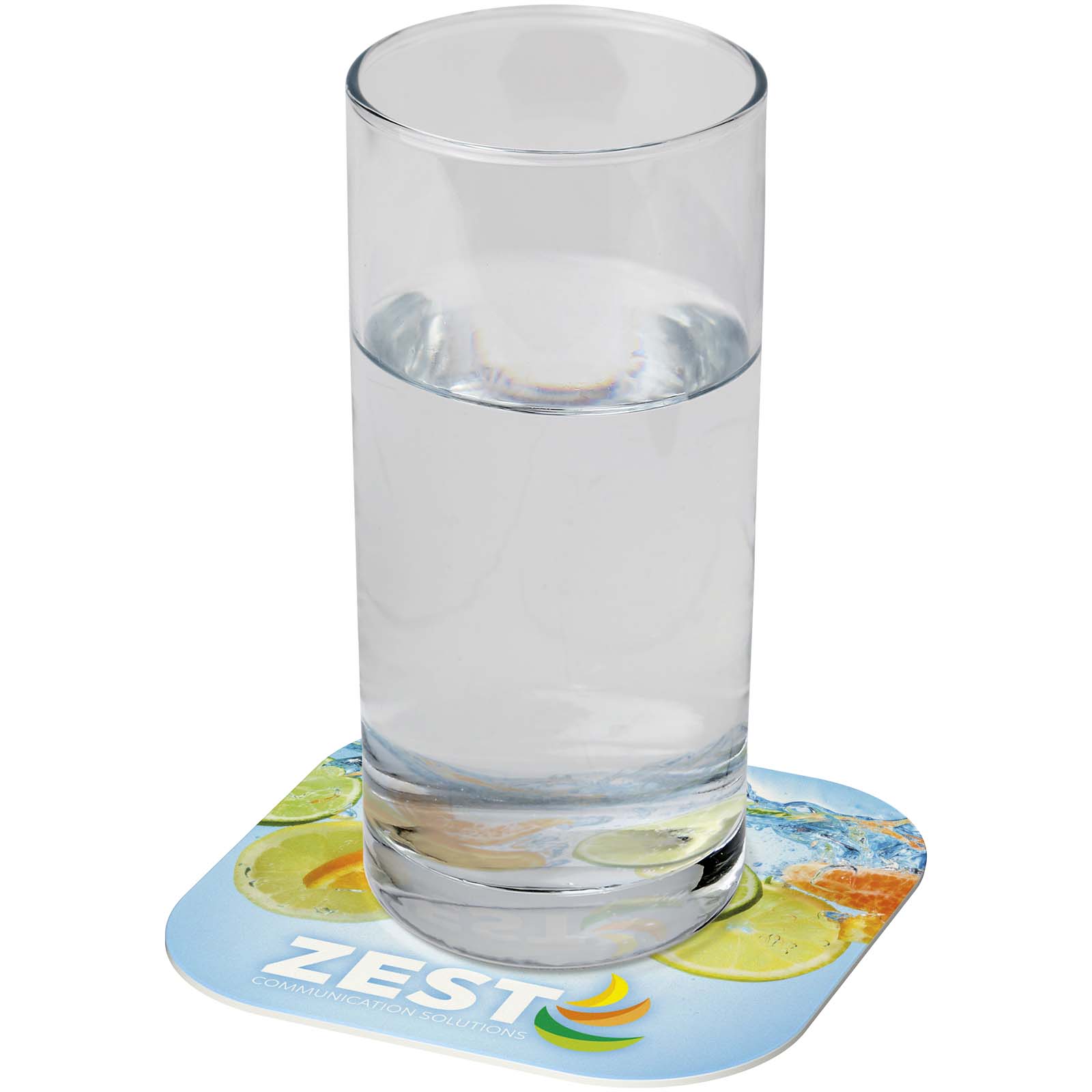 Lumin quadratischer Untersetzer weiss
