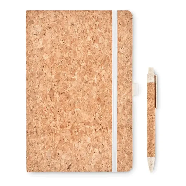 DIN A5 Notizbuch Kork