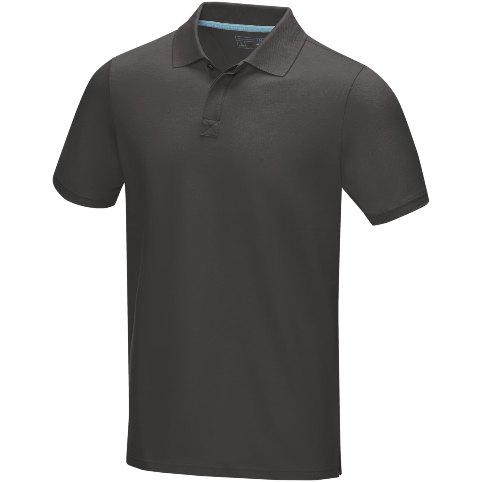 Graphite Poloshirt aus Bio-Baumwolle für Herren storm grey