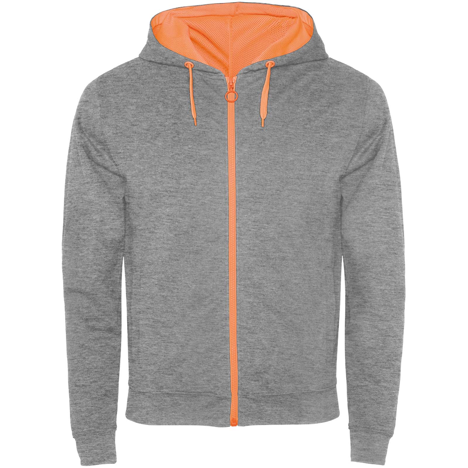 Fuji Kaputzensweatjacke Unisex heather grau
