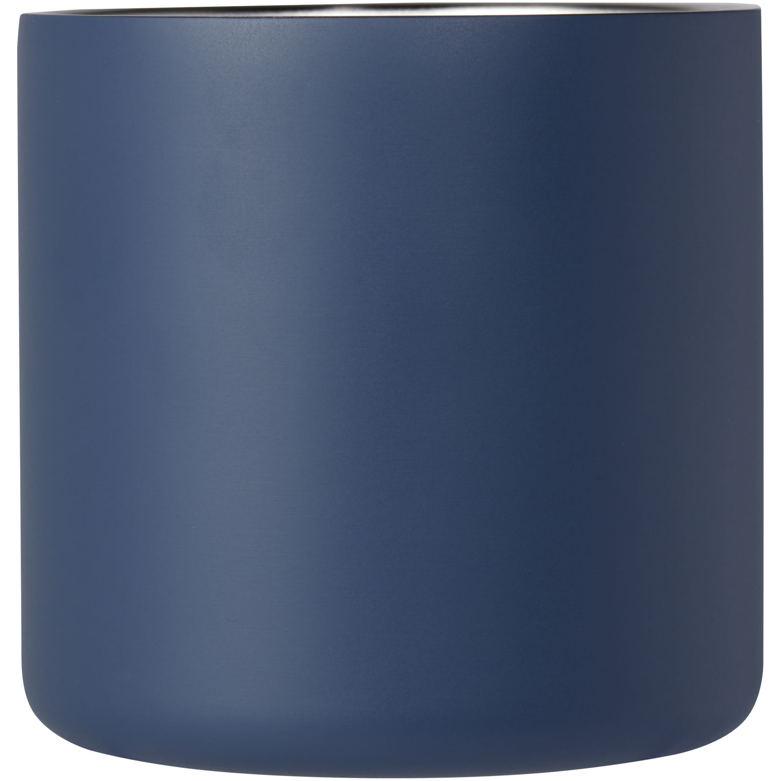 Bjorn RCS-zertifizierter Becher aus recyceltem Edelstahl mit Kupfer-Vakuumisolierung, 360 ml dunkelblau