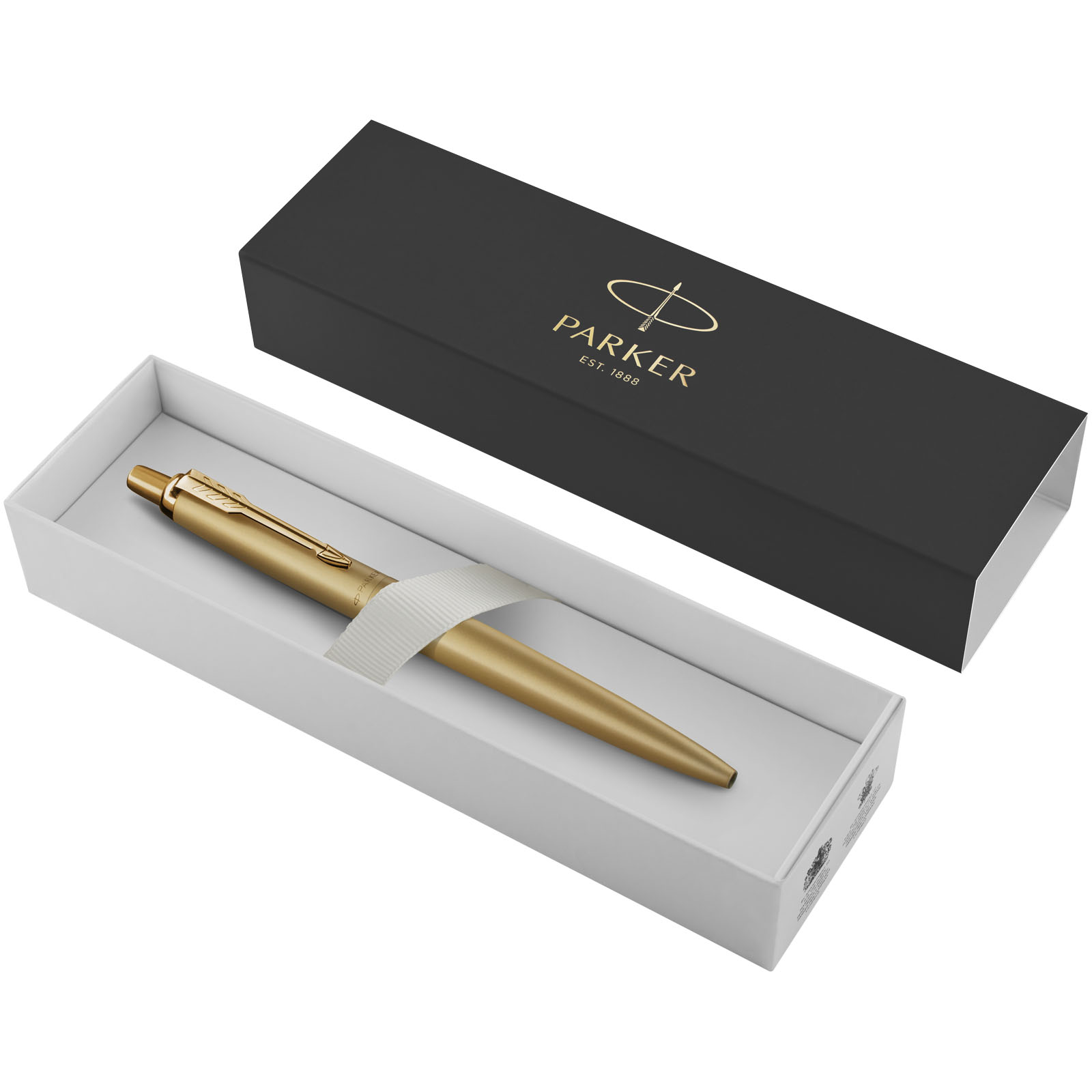 Parker Jotter einfarbiger XL Kugelschreiber (blaue Mine) gold