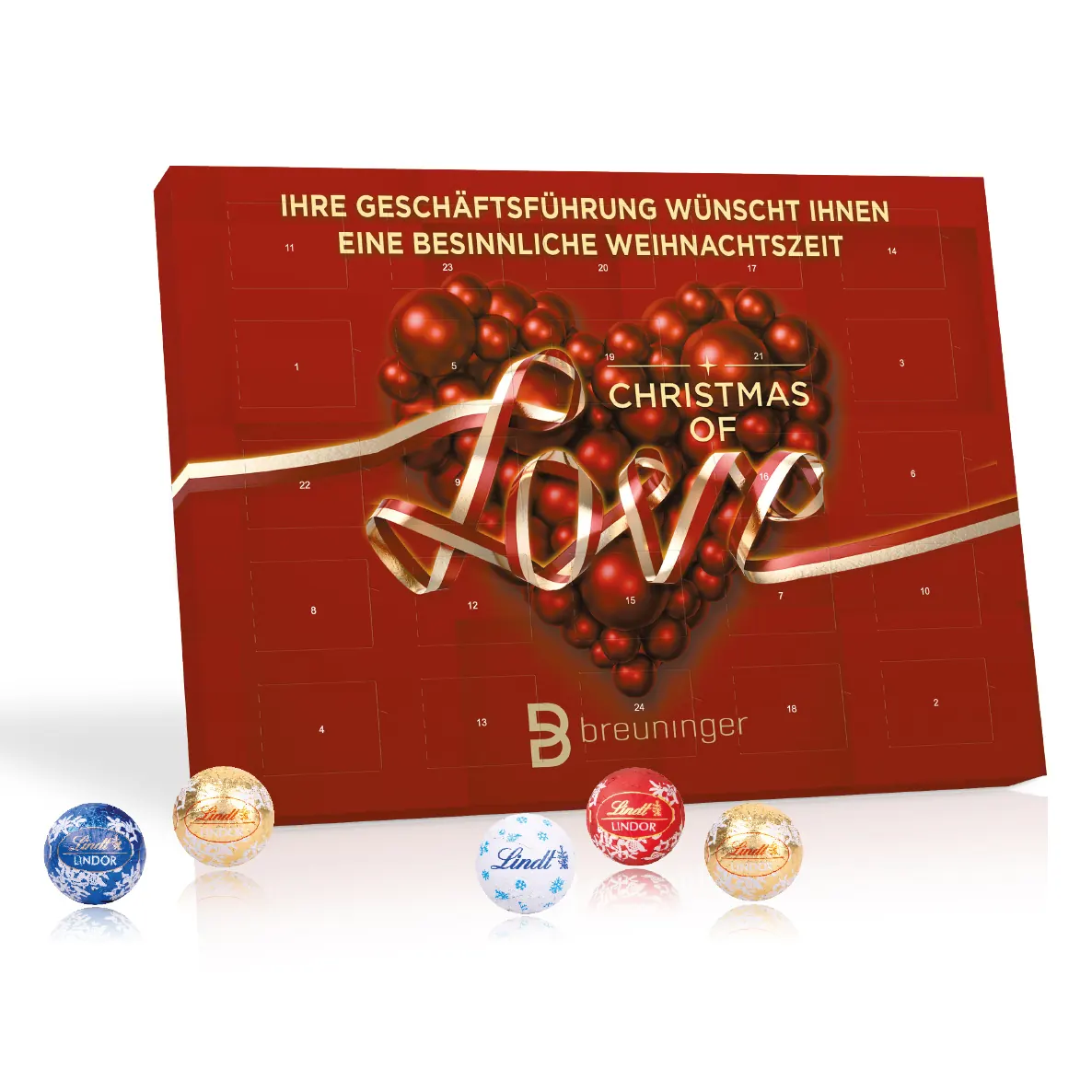 Tisch-Adventskalender Lindt "Gourmet Edition"