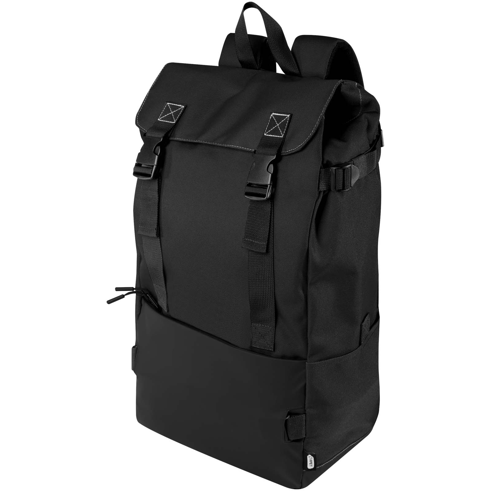 Roam GRS recycelter modularer Rucksack schwarz