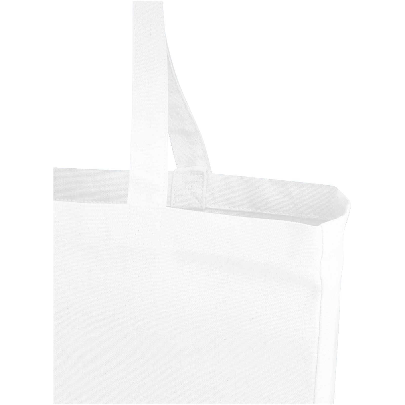 Odessa 220 g/m² GRS recycelte Baumwoll Tragetasche 13L weiss