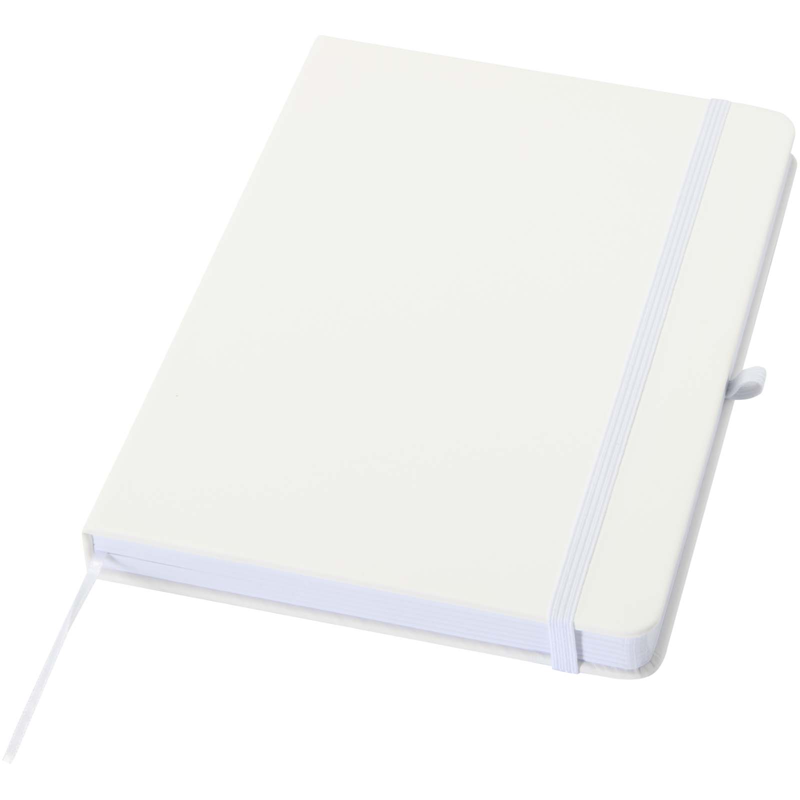Spectrum A5 Notizbuch mit Hardcover aus recyceltem Material weiss