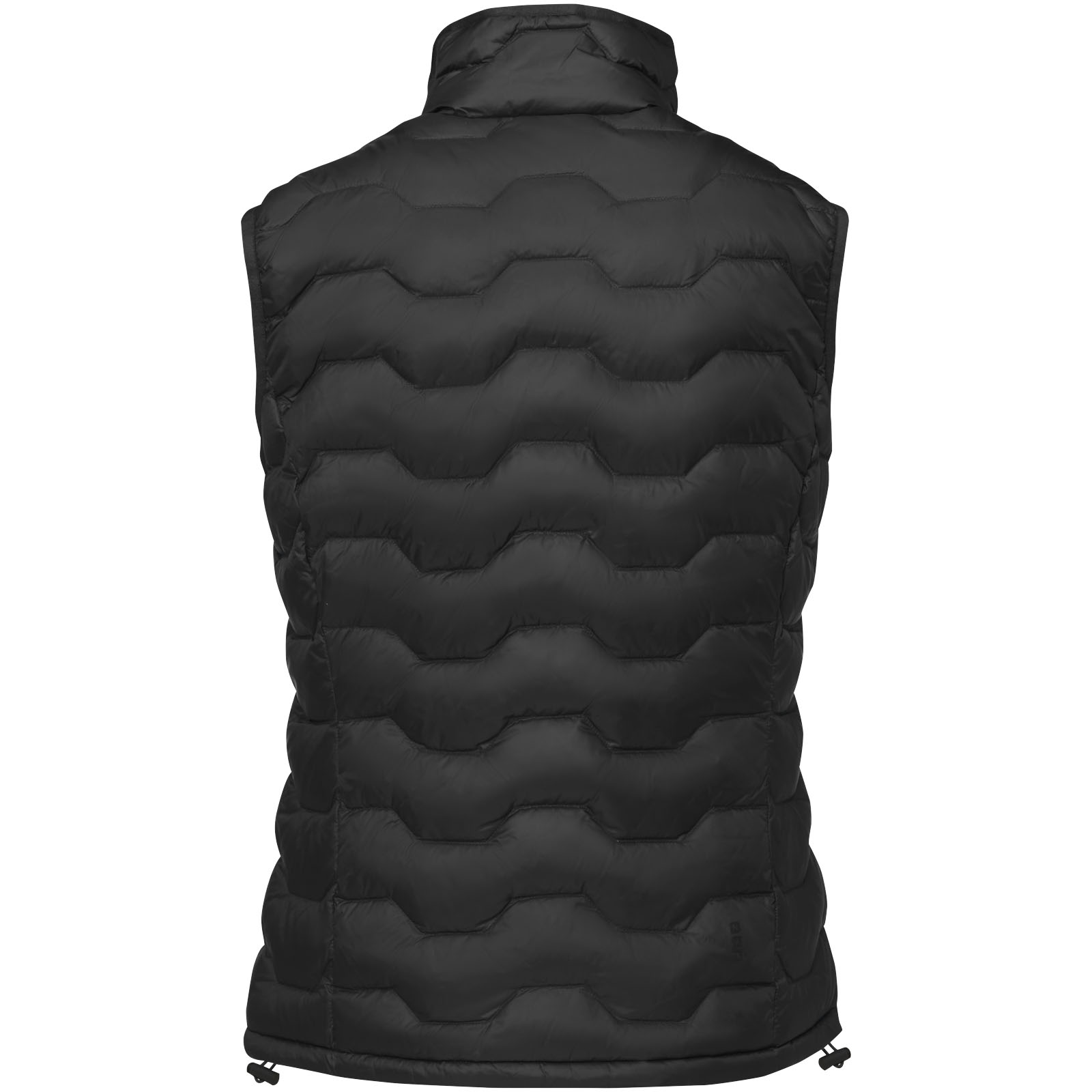 Petalite GRS isolierter Daunen-Bodywarmer für Damen aus recyceltem Material schwarz
