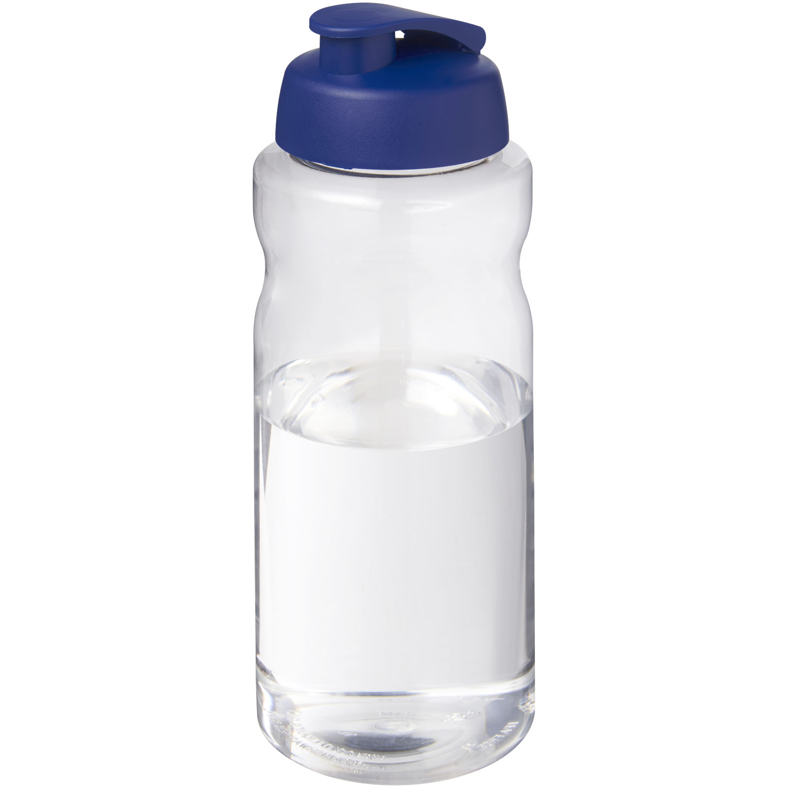 H2O Active® Big Base 1L Sportflasche mit Klappdeckel blau