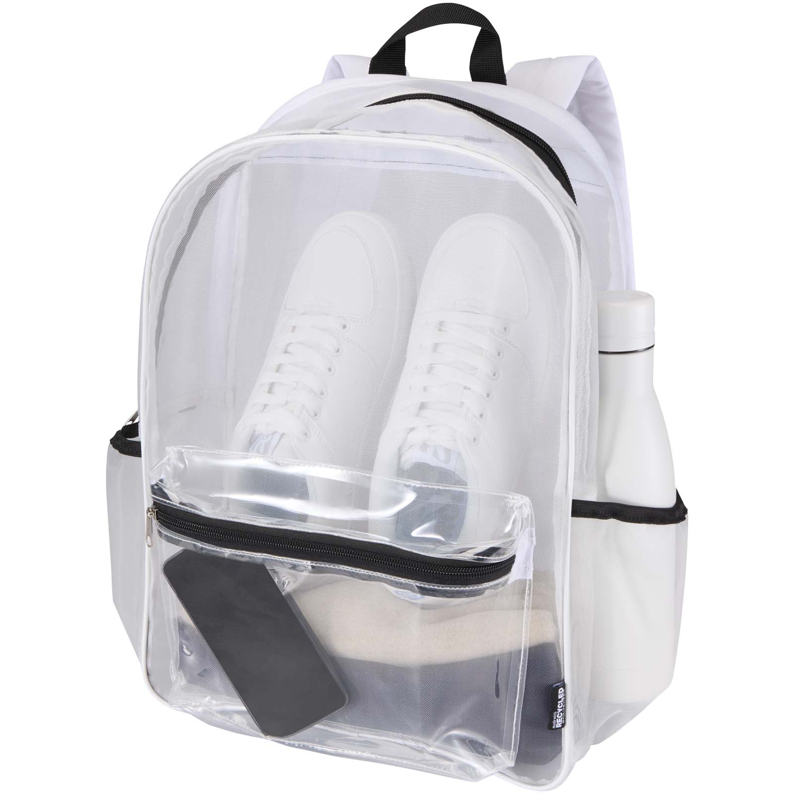 Mesh 18 L Rucksack aus Recyclingmaterial weiss