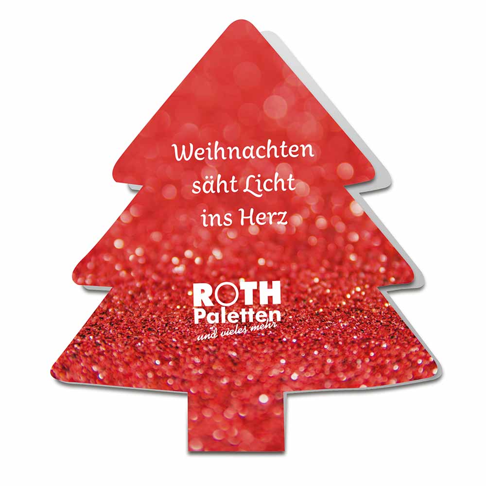 Klappkärtchen Tannenbaum