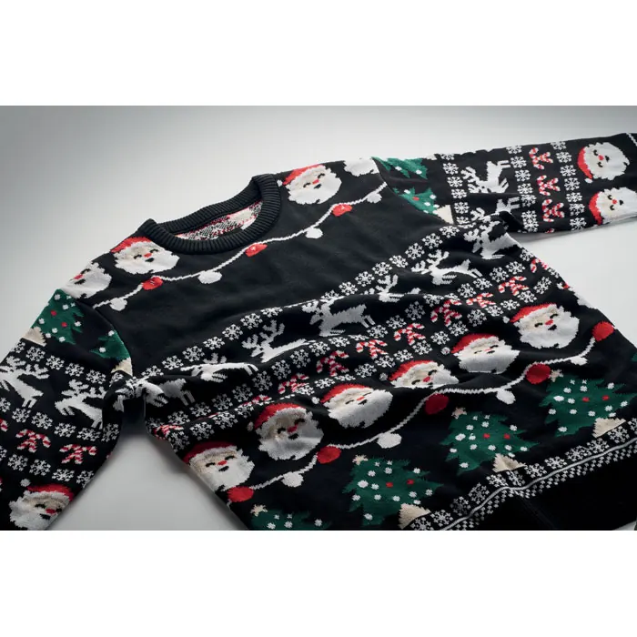 Weihnachts-LED-Pullover L/XL