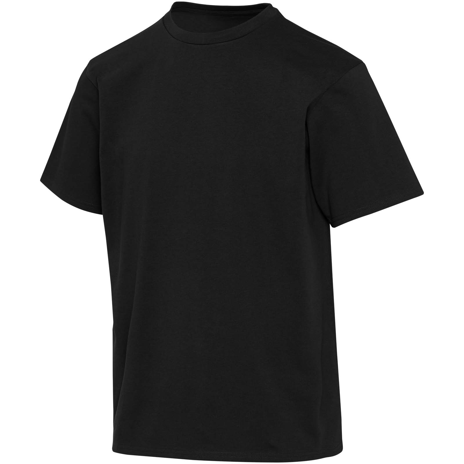 Lucas Oversize T-Shirt aus recycelter 260 g/m2 Bio Baumwolle (OCS) unisex schwarz