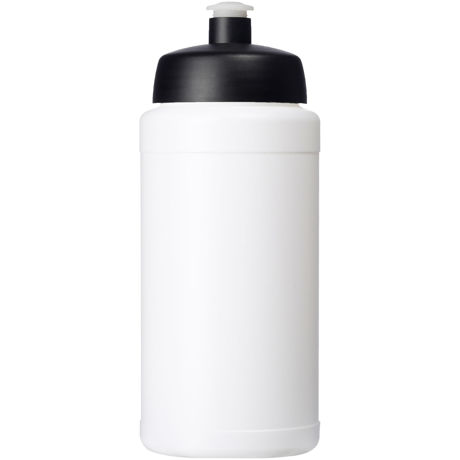 Baseline® Plus 500 ml Flasche mit Sportdeckel weiss, schwarz
