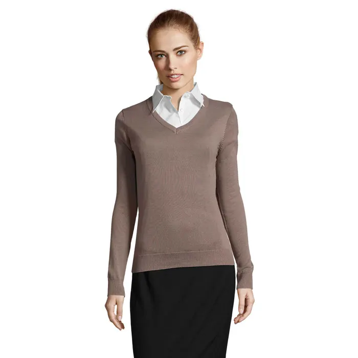 Damen-Pullover mit V-Ausschnitt Galaxy