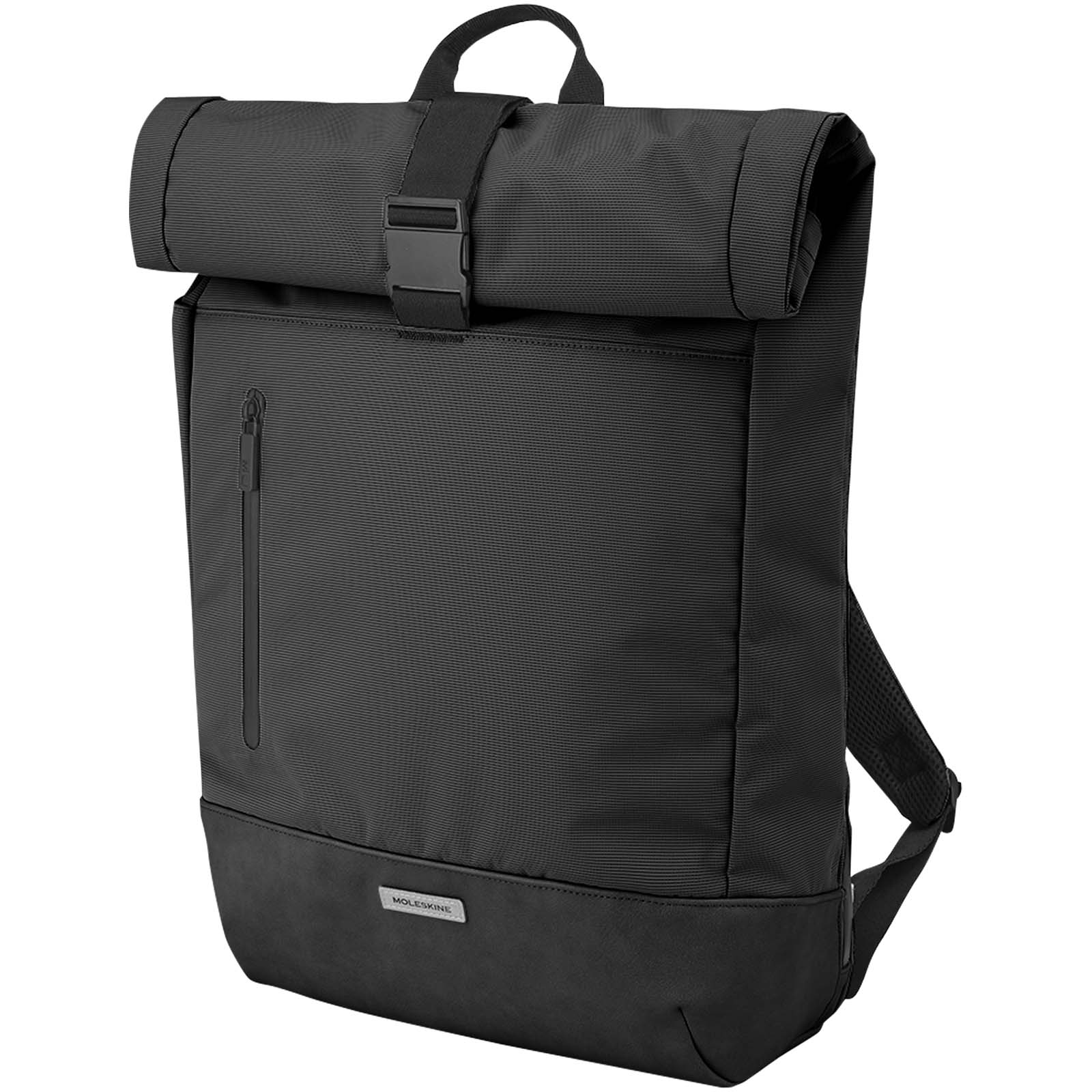 Moleskine Metro Rolltop Rucksack schwarz