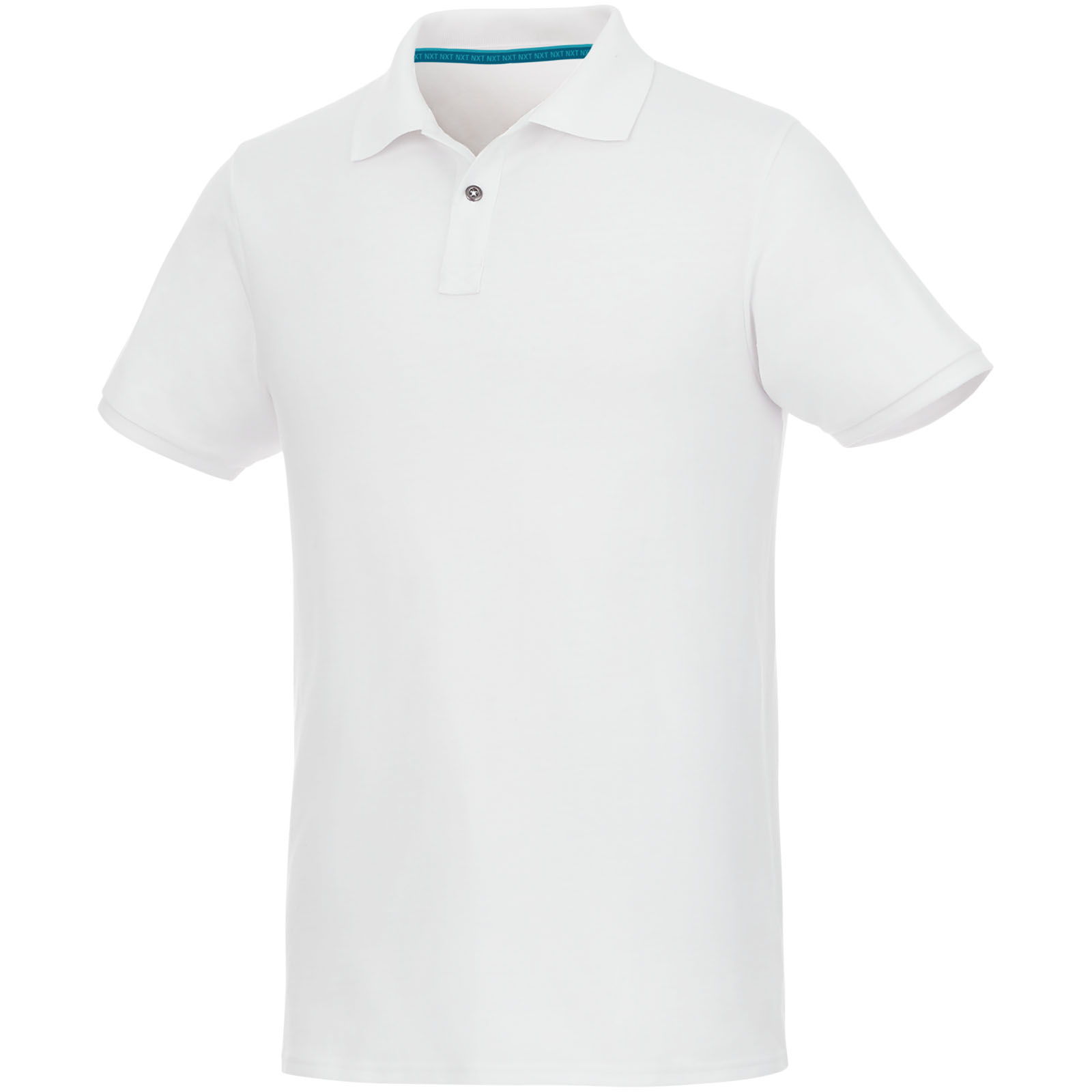Beryl Poloshirt aus Bio-Recyclingmaterial für Herren weiss