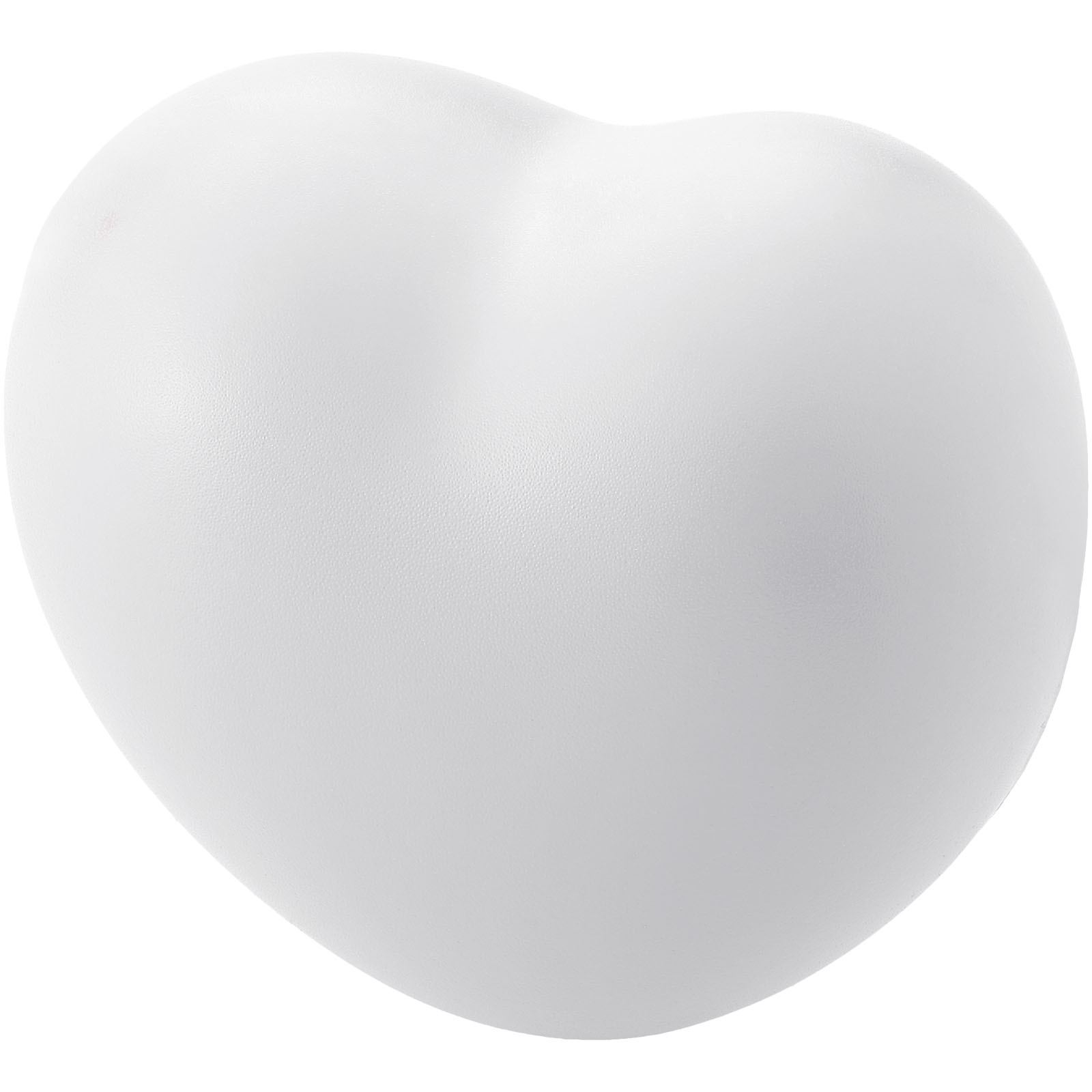 Herzförmiger Antistress Ball weiss
