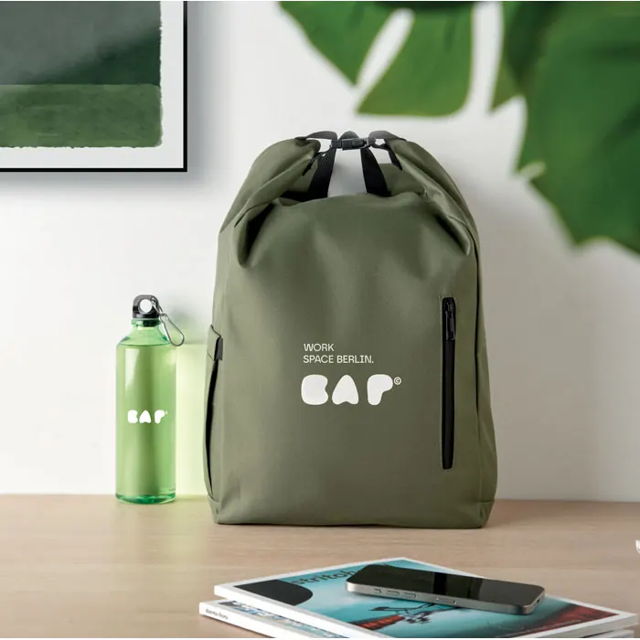 15'' Rolltop-Laptop-Rucksack