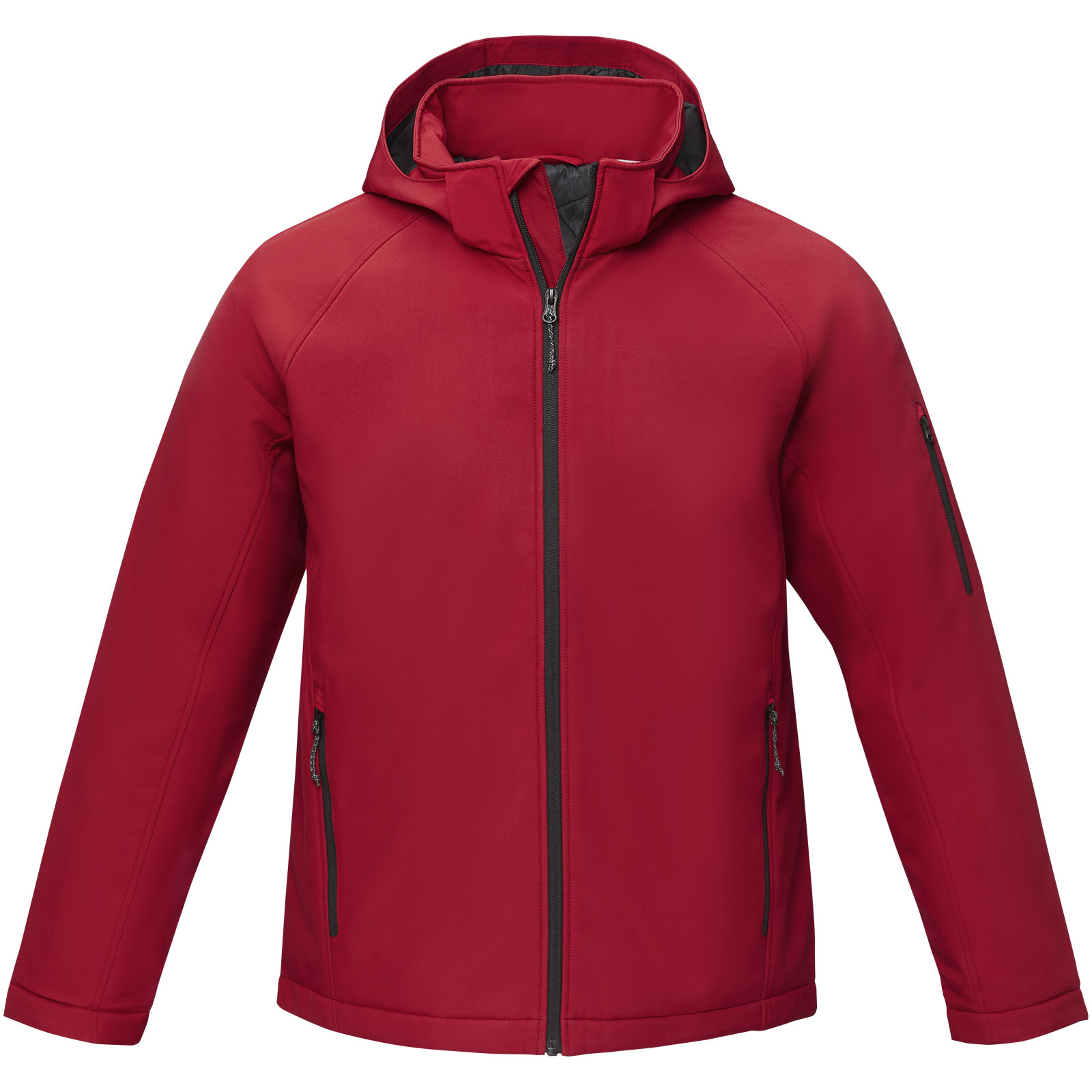 Notus wattierte Softshell Herrenjacke rot