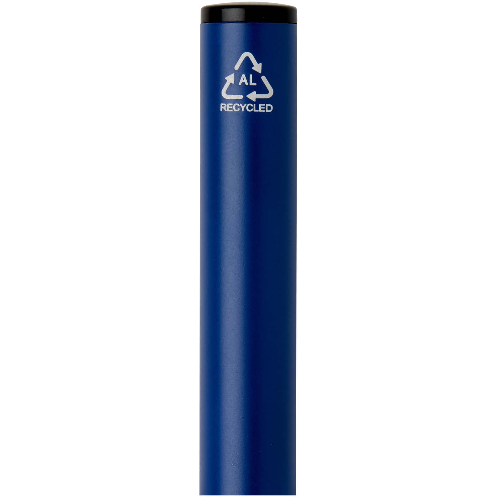 Verton Kugelschreiber aus recyceltem Aluminium mit Drehmechanik und Hülle (blaue Tinte) ozeanblau