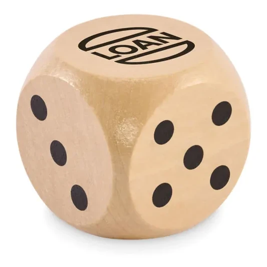Spielwürfel Schima-Holz Ø 5cm