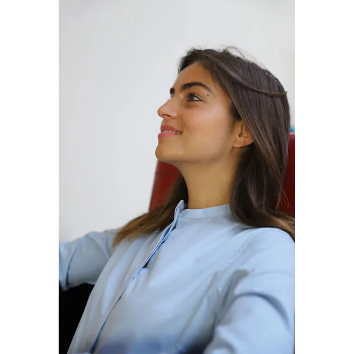 BART WOMEN MAO COLLAR SHIRT