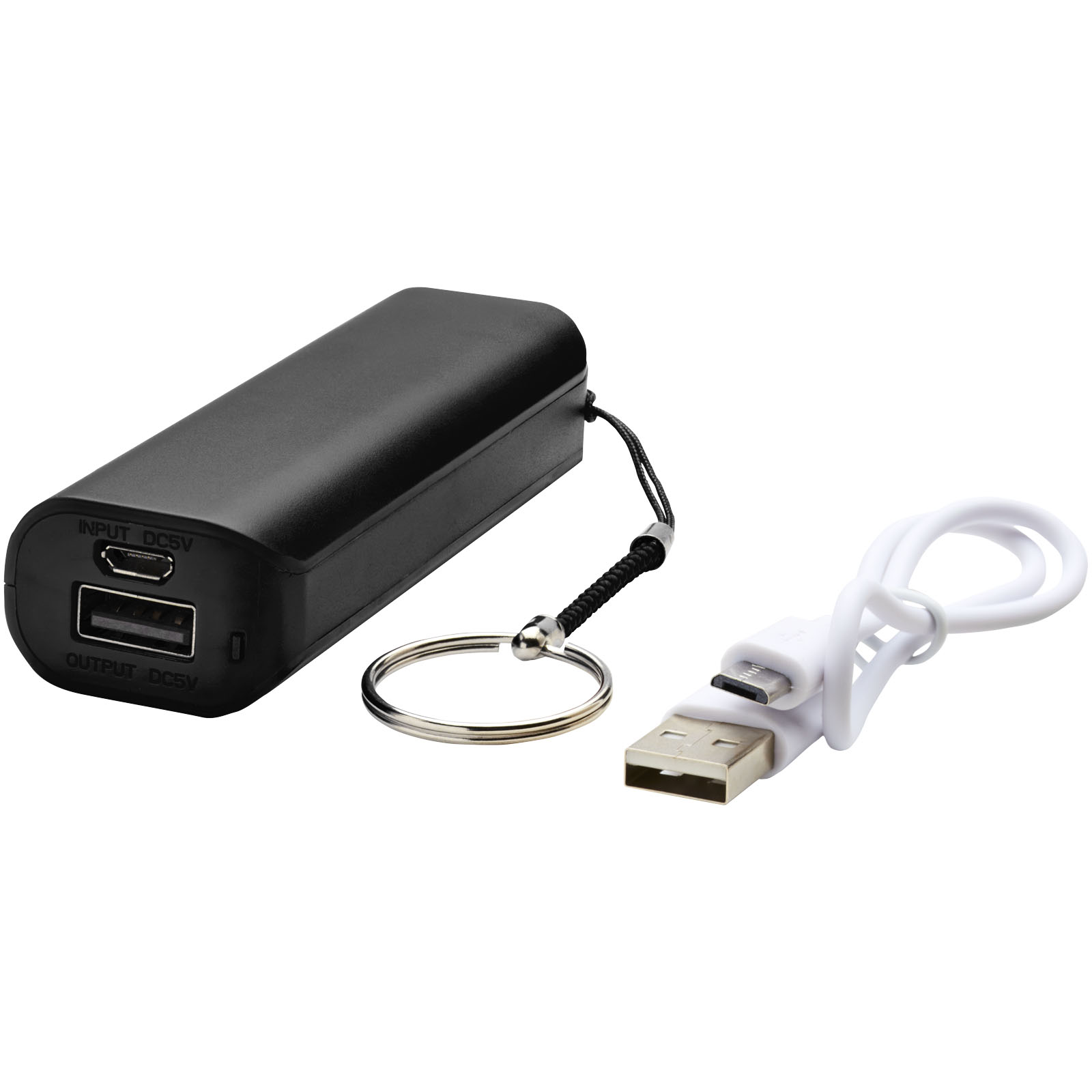 Span 1200 mAh Powerbank schwarz