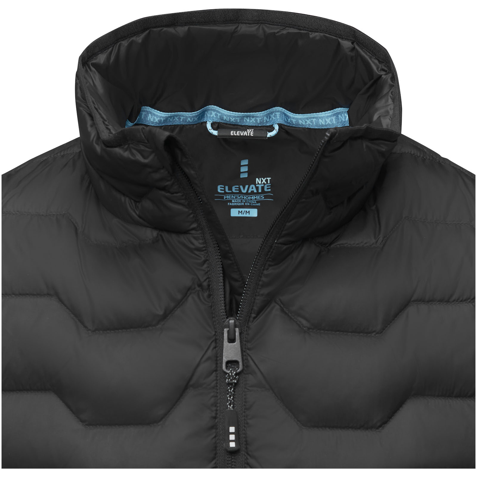 Petalite GRS isolierter Daunen-Bodywarmer aus recyceltem Material für Herren schwarz
