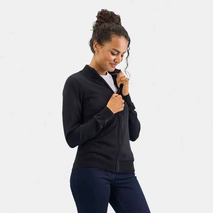 GORDON WOMEN ZIP CARDIGAN