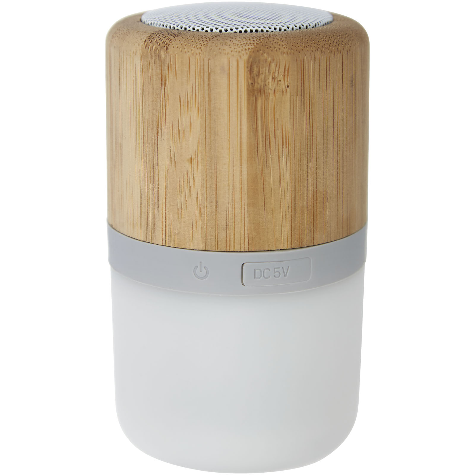 Aurea Bluetooth® Lautsprecher aus Bambus mit Licht natur