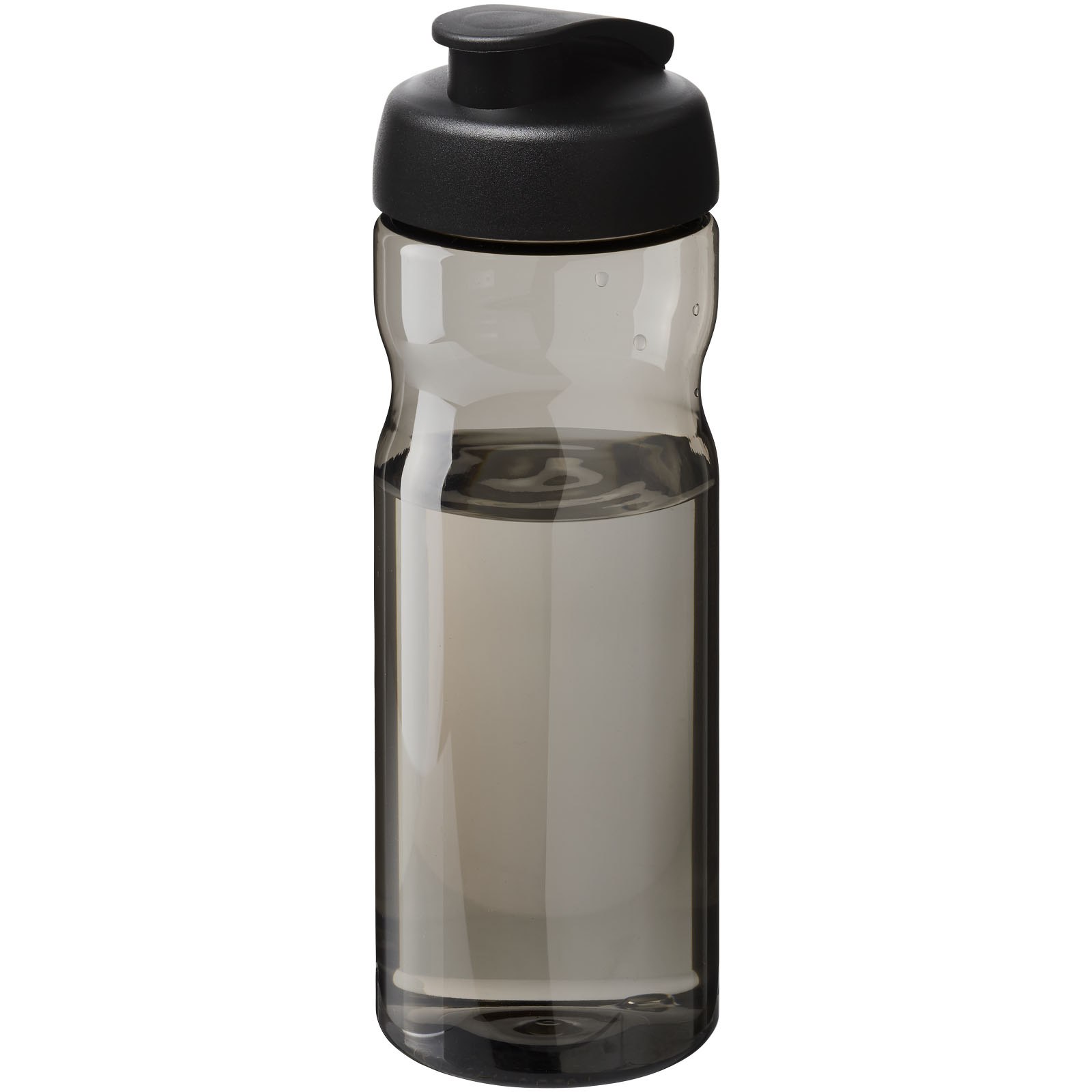H2O Active® Base Tritan™ 650 ml Sportflasche mit Klappdeckel kohle, schwarz