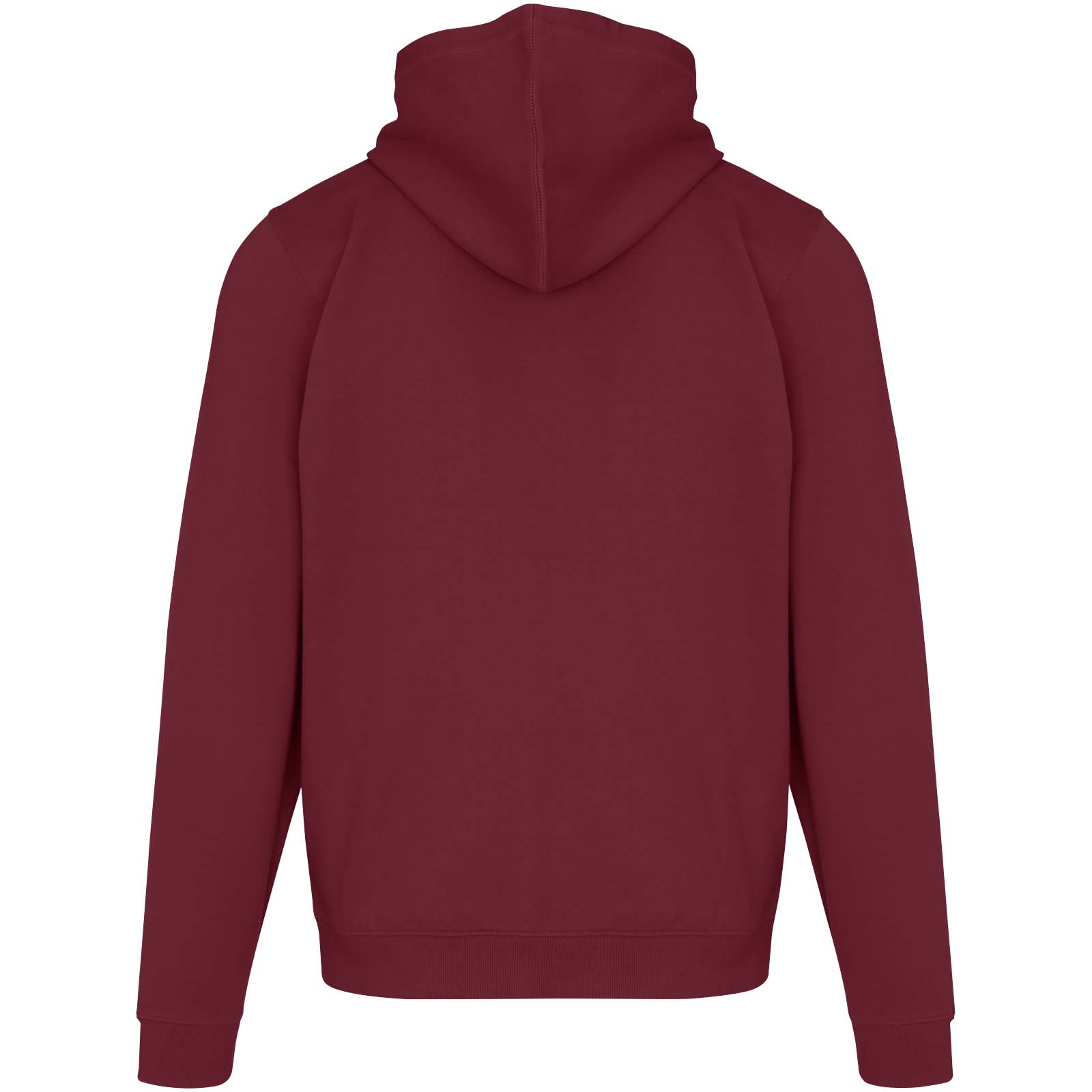 Jasper 280 g/m² Kapuzenpullover aus recycelter Bio Baumwolle (OCS) unisex Tiefes Burgunderrot