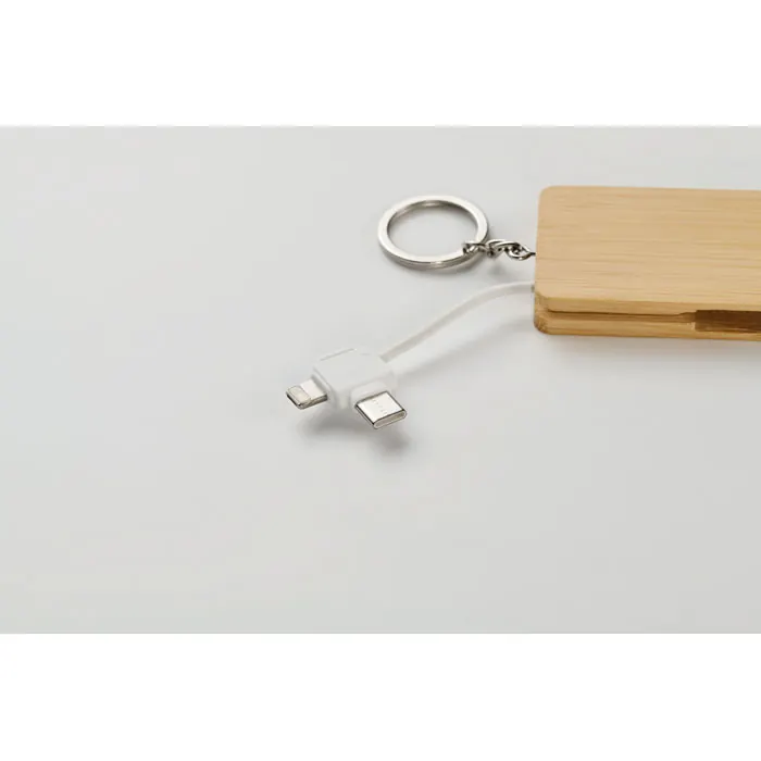 Schlüsselring mit Ladekabel