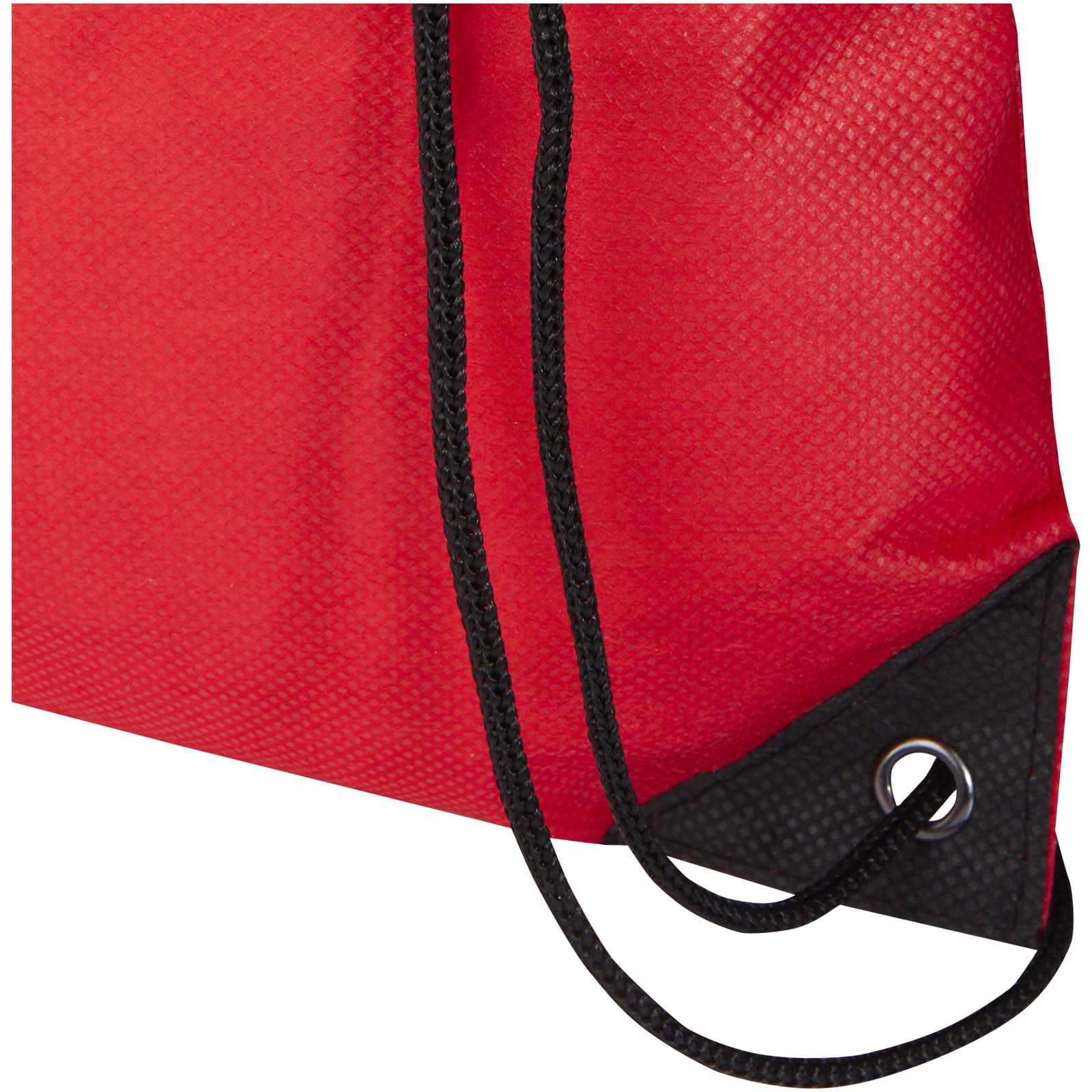 Evergreen Sportbeutel aus recyceltem GRS Non Woven 5 L rot