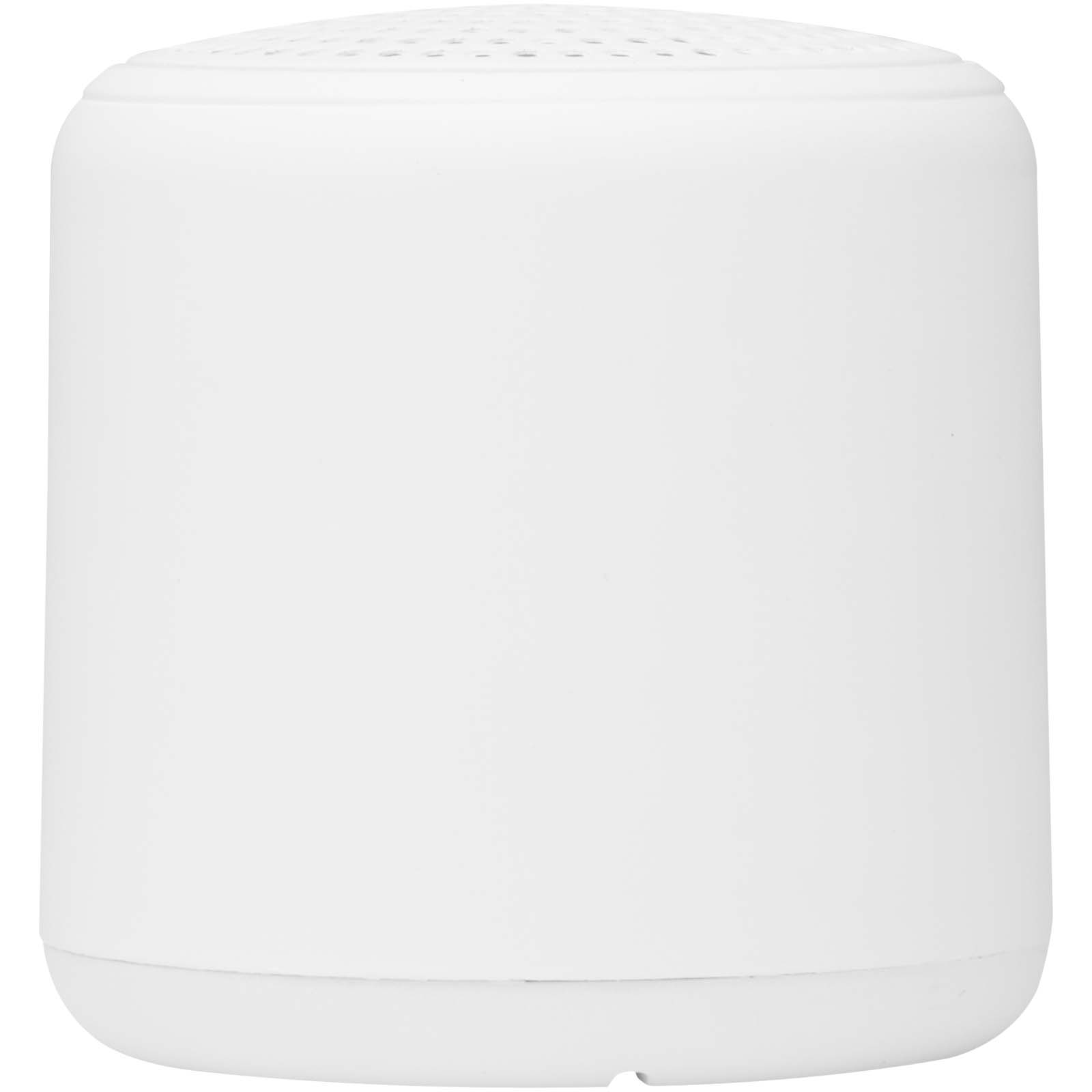 Velkis 3 W Bluetooth® Lautsprecher aus recyceltem Kunststoff weiss