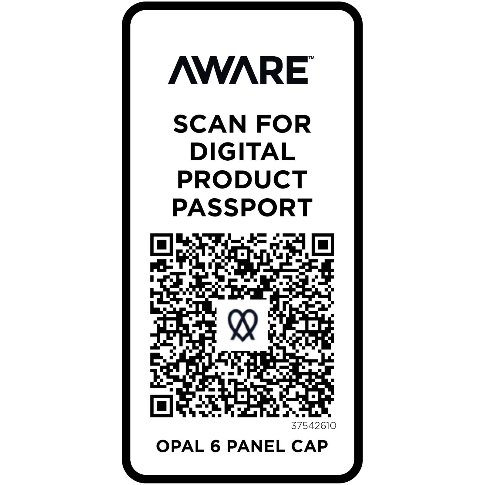 Opal 240 g/m² 6 Segmenten Aware™ recycelte Kappe grün