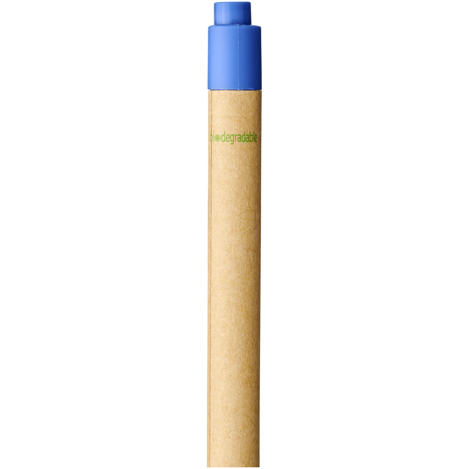Berk Kugelschreiber aus recyceltem Karton und Mais (schwarze Mine) blau