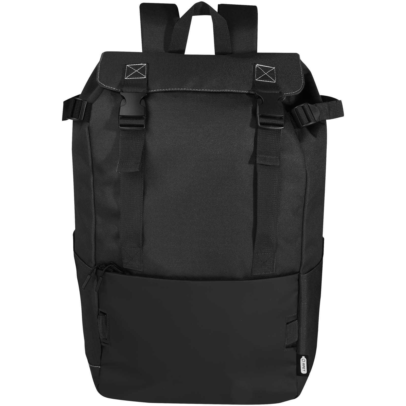 Roam GRS recycelter modularer Rucksack schwarz